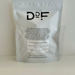 Orange déshydratée arrière