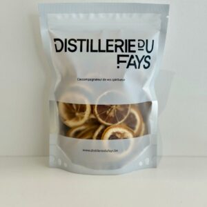 Tranches de citron jaune déshydraté